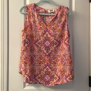Pink and Orange ladies top